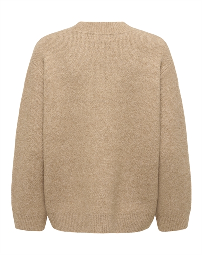 JDY - JDYKimie Life Oversize Strik - Camel